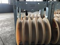 660 maestro empacotado Pulley Stringing Block do fio das rodas do grande diâmetro do milímetro polias