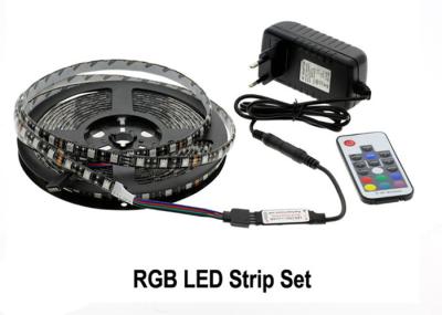 RGB LED Strip Light Kit 5050 DC12V 5m 300 LEDs Fleixble 17Keys RF Controller