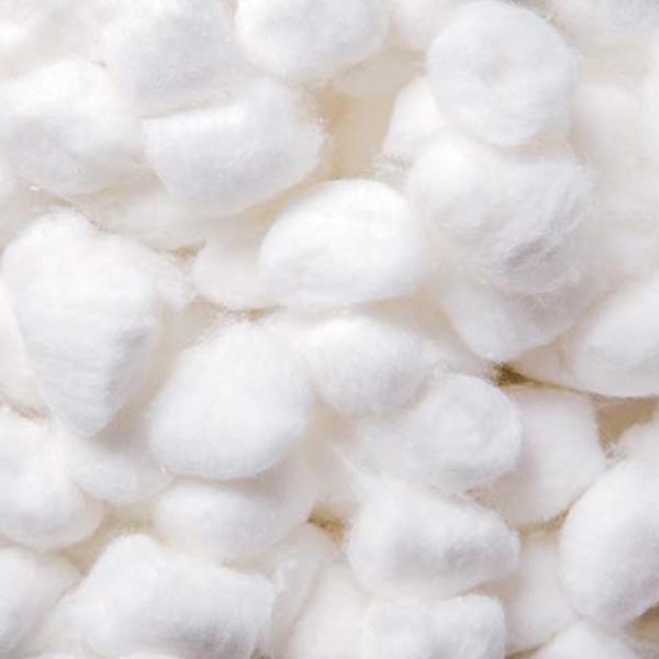 ISO13485 White 0.8g Medical Cotton Ball For Hospitals