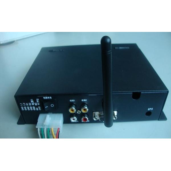 VGA / AV WIFI Advertising HD Media Player Box With GPS For Bus And Card