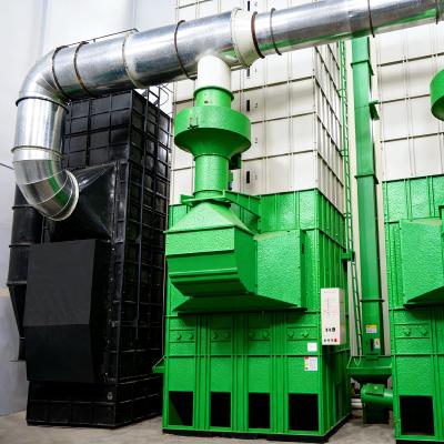 200 Tons Indirect Heating Rice Husk Furnace Dryer  Computerized Control