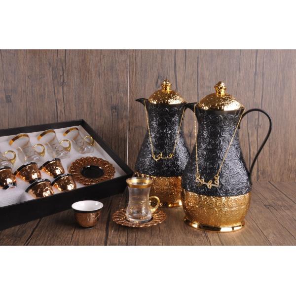 Stocked Glass Tea Cup And Saucer Custom Ceramic Coffee Mug Pots Sets