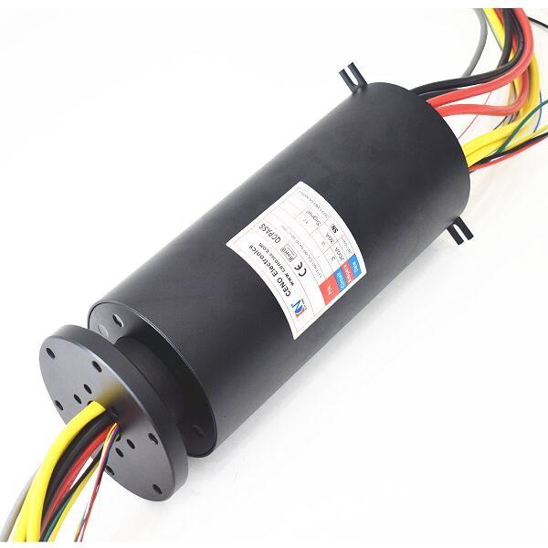 Glissement à forte intensité Ring With Aluminium Housing de balai de charbon IP51