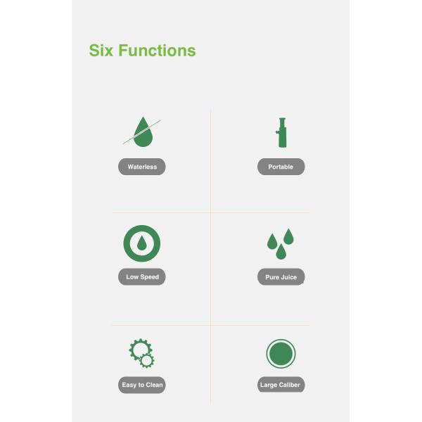 Portable Choppers Meat Grinders Juicers 150W 80rpm
