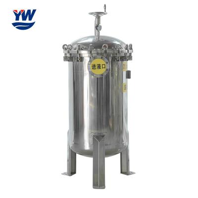 Alojamento de filtro do saco da indústria química multi, filtro de saco de aço inoxidável