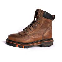 Chaussures de sécurité Goodyear en poudre en acier à ongles en cuir en tissu supérieur unisexe confort chaussures de sécurité pour hommes
