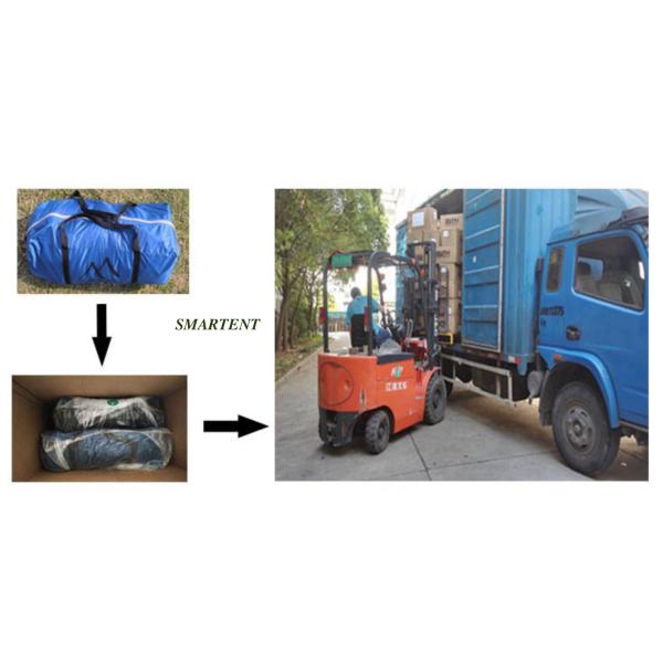 215 * 78CM Двухцветный наружный водонепроницаемый 190T Полиэстерная пустая волокна наполнитель классический два человека в одном спальном мешке