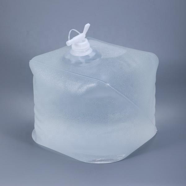 1L 20L LDPE grosse boîte pliante Jerry Can Outdoor sac à eau pour le camping et la randonnée