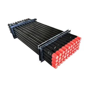 Carbon Steel Drilling Rig Parts 60mm Rock Blasting DTH Drill Pipe Steel Rod For