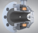 Wastewater Electromagnetic Flow Meter Dn15 - 1200 With Rubber Ptfe Liner