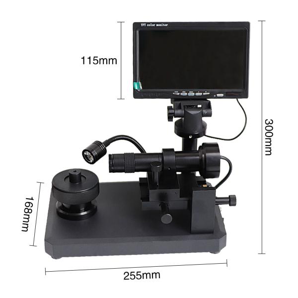30-110x Digital Microscope With Screen LCD Diamond Number Inspection
