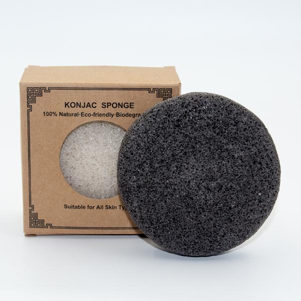 OEM вокруг активированной губки бамбукового угля Konjac органической