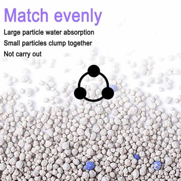 OEM / ODM Beauty Products Bentonite Cat Litter Clumping Easy Clean Dustless Non-Sticky Bottom Pet Supplies