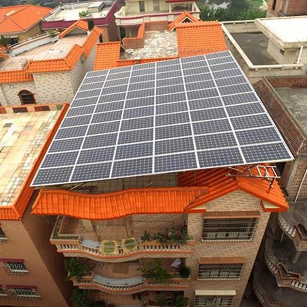Home Use Micro Solar System 1KW  Electric Generation system Solar Panel Parking Lot