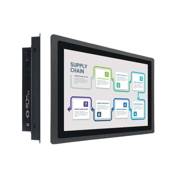 43 Inch Industrial CCTV Monitor with Full HD Resolution 178° Viewing Angle and 60,000 Hours Service Life