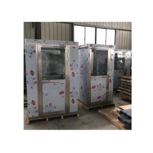 Dust Purifying SS304 Cleanroom Air Shower With Stainless Nozzles