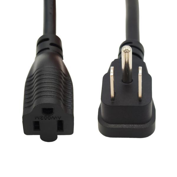 SJTW 14/3 Nema 5-15P to 5-15R 3 Prong Weatherproof Outdoor Power Cord 50m Heavy Duty Extension for US-for Weather Conditions