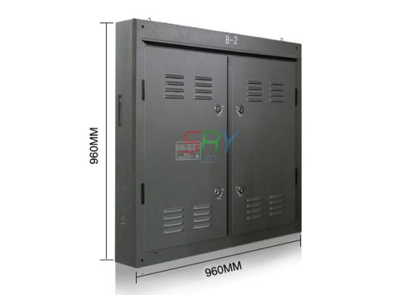 5mm Outdoor Full Color LED Display Cabinet 960mm x 960mm , High Brightness