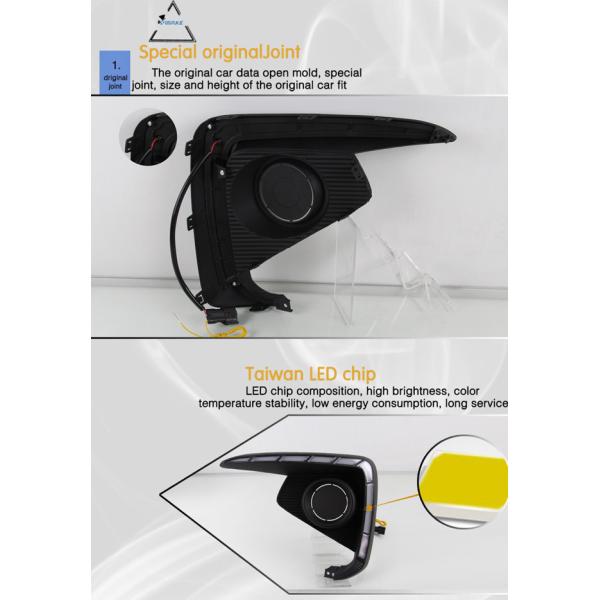 Yellow Turn Signal DRL Fog Lamp Cover Headlamp For Suzuki Ertiga 2018 2019