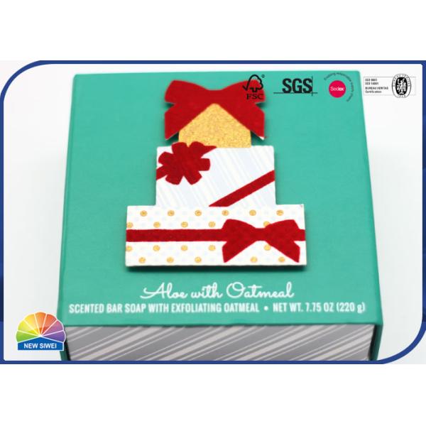 Печатание бумаги карты торта коробки 3D крышки пакета подарка на день рождения магнитное