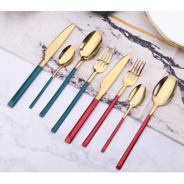 NC003 Stainless Steel Colorful Flatware/Colorful Cutlery Set/Wedding Set