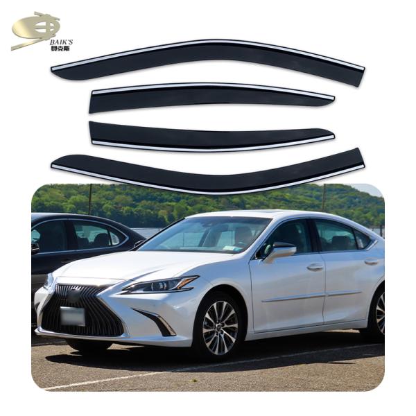 7011-9034 Car Vent Shade For Lexus ES 300h 2019 Stainless Steel Trim