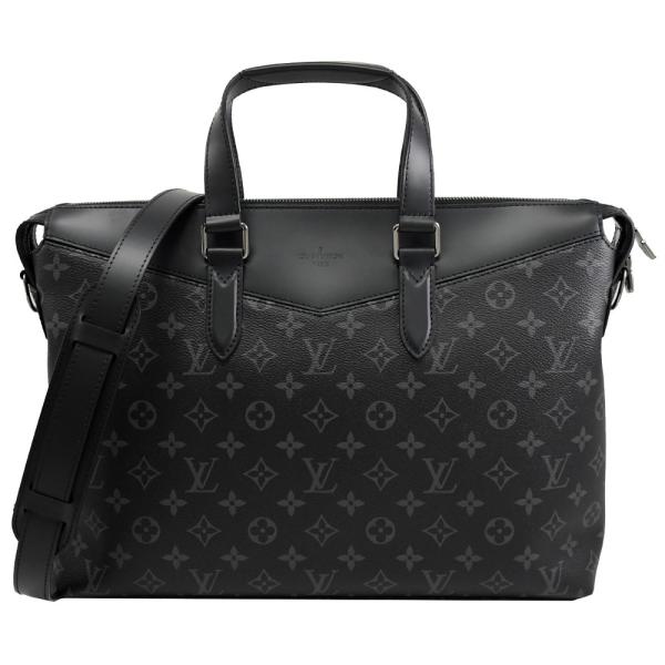 O negócio do homem M40566 marcou homens ensaca o explorador Black Dual Purpose da pasta do LV do monograma