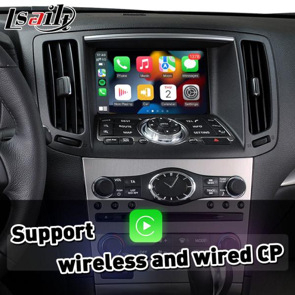 Wireless Android Auto Carplay Interface for 2008-2013 Infiniti G37X G25 G35 G37S G35x G25X G37