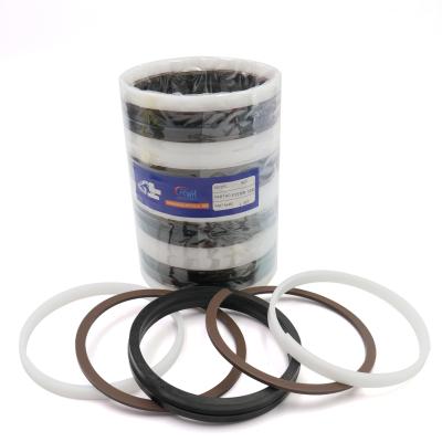 Força mixta da NATO hidráulica do selo PTFE NBR do pistão de RWH para a máquina escavadora da esteira rolante