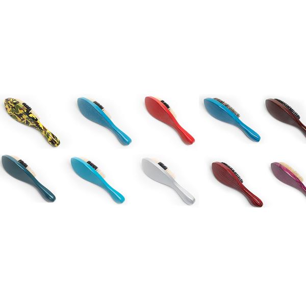 Частный маркированный борщ для волос с средней твердостью с кривой щеткой