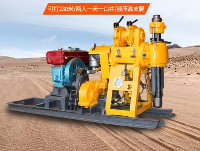 Os 100 de água medidores portáteis da perfuração Rig Machine XY-1 do poço rodam a perfuração móvel montada