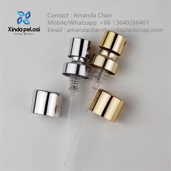 Aluminium-Plastic Small Perfume Spray Perfume Press Spray Pump Aluminum Pump