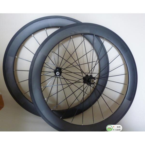 carbon China700c 60mm wheels tubular with 100% hand bulit 3k /matt /glossy finishroad bike