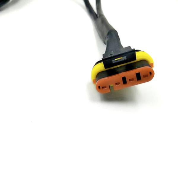 Automotive Lamp Device Connector Waterproof Housing Terminals Replacement 282079-2 282087-1