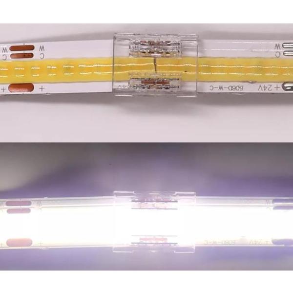 Соединитель аксессуаров 3 света прокладки СИД Doul белый приведенный Pin