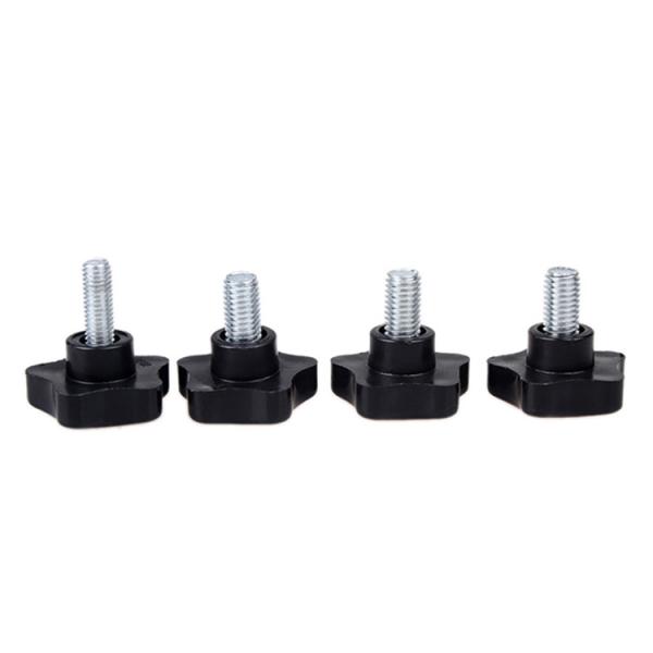 Knurled Thumb Screws,Handle Knurled Thumbscrew,Star-Shaped Thumb Screw