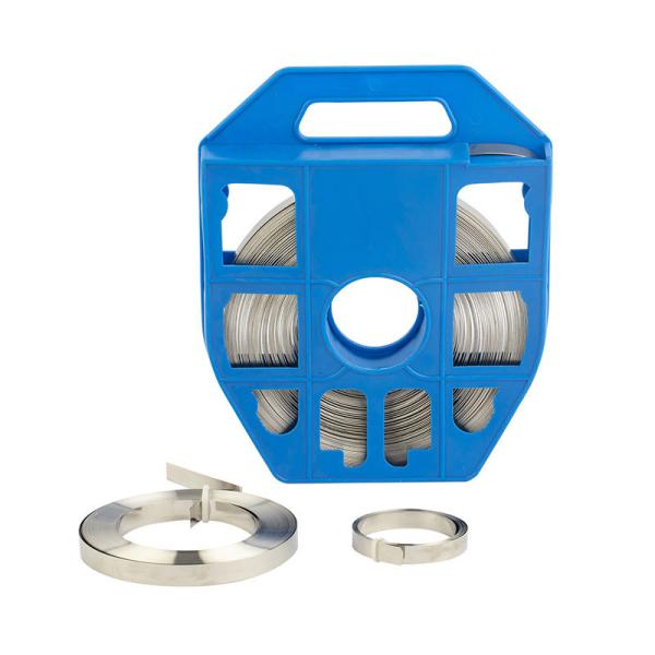 3/4 304 Stainless Steel Banding Strapping Ear-Lokt Buckles Pipe Clamp Wing Seal