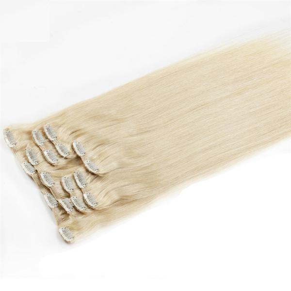 #613 человеческие волосы расширений 100 человеческих волос блондинкы 100 волнистые реальные