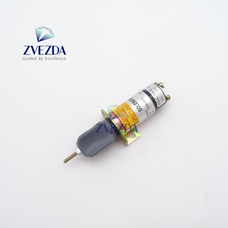 Kubota Excavator Solenoid Valve 17002518 SA-3938-12 For Diesel Engine Fuel Cutoff