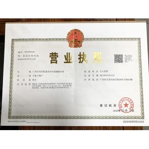 Guangzhou Xinhuaxing Construction Machinery Co., Ltd. Certifications