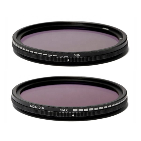 ND3-1000 Variable ND Filters 37mm - 82mm ND Filter For Landscape Photography