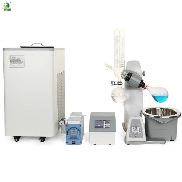 50 litres d'évaporateur rotatif 220V / 380V machine de récupération d'éthanol
