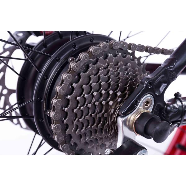 7 Speed 26 Inch Electric Bicycle , Electric City Bike For Adult Removable Battery