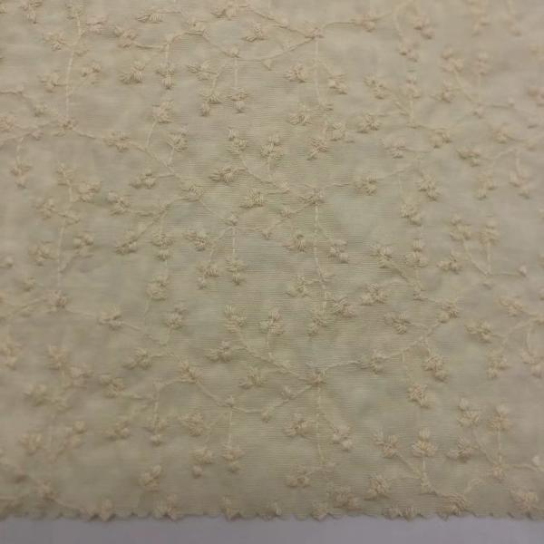 Cotton Printed Embroidery Fabric  For Garment M04-LK017