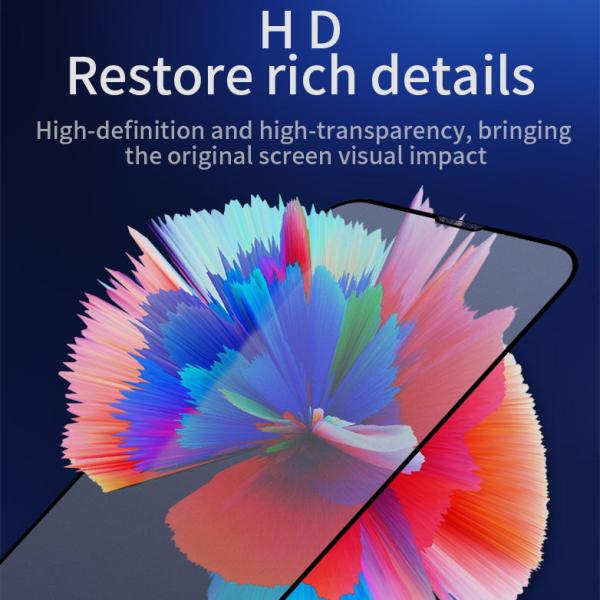 0.3mm Matte Tempered Glass Anti-poussière haute teneur en aluminium Silica durci verre