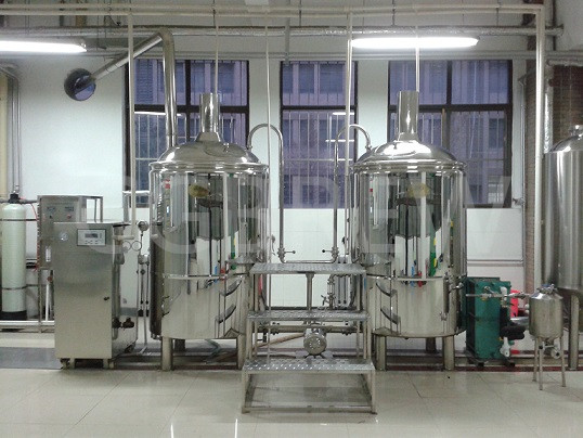Craft beer brewing equipment 500L/day