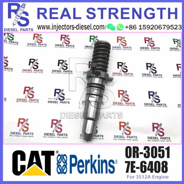 High Quality Diesel Fuel Common Rail Injector 4P-9075 0R-3051 for Caterpillar 3508 3512 3516 Engines