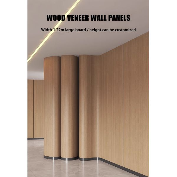 Modern Interior Decoration Integrated Wall Panel WPC Carbon Crystal and Metal Wood Veneer Board for Household Commercial Use