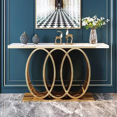 Stainless Steel Marble Console Tables - Perfect For Modern Interiors