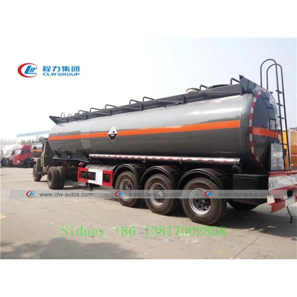 Shacman M3000 6X4 3 Axle 21cbm Sulfuric Acid Tank Semi Trailer